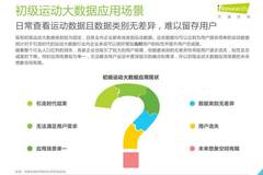 數(shù)據(jù)報告解析 運動咨詢服務(wù)的現(xiàn)狀與前景